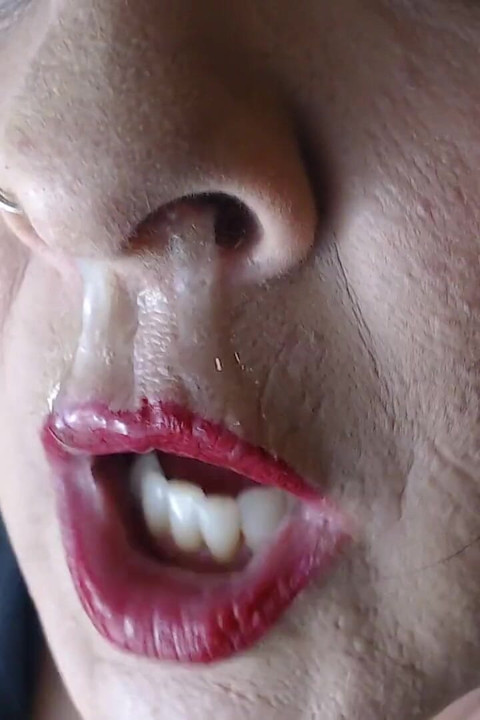 Snotty Nose Blowing on Black