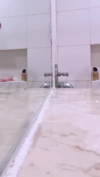 Emotional moment from "Watch Busty Pregnant  Indian Arab Chubby Wife Take a Bath, I know you want to Fuck me"
