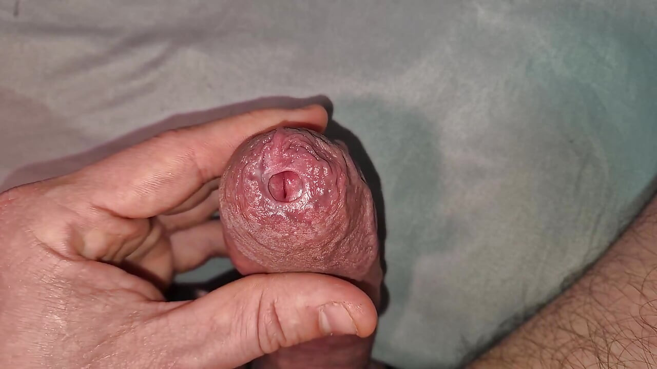 Phimosis büyük yarak yakın çekim, çok ateşli!