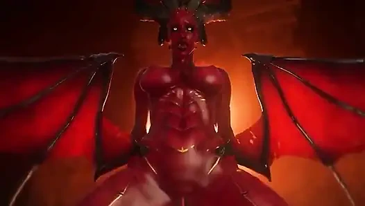 Oc Succubus in an Orgasmic Cowgirl