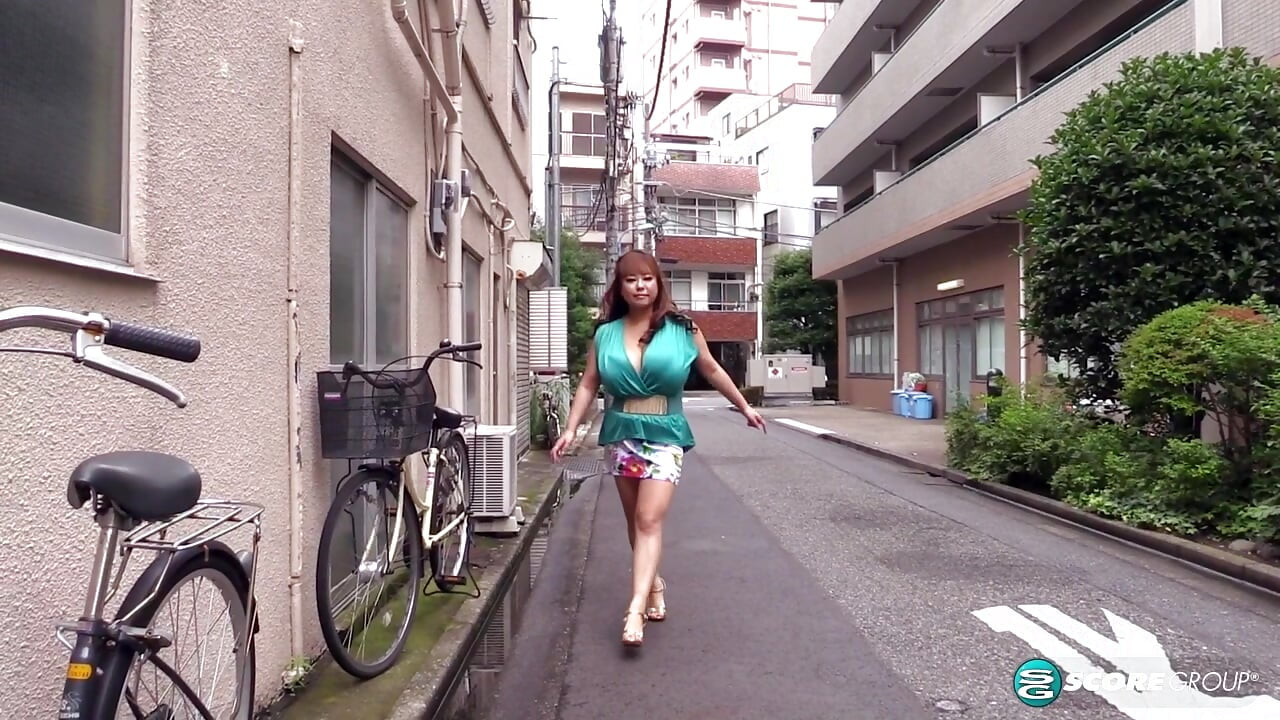 In Tokyo and at home with giant-titted babe P-Chan