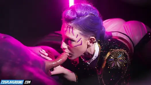 Mystery Saja Fucks Melody Marks and Fills Her Pussy up - Kpop Demon Hunters Porn Cosplay Parody