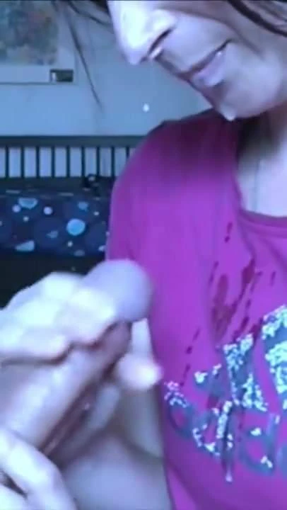 juiced her face