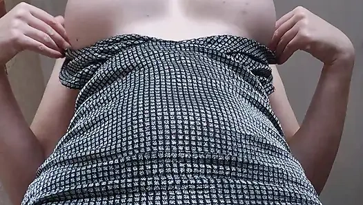 Voyeur, You Catch Me Flashing pussy - I Know You're Looking Under My Skirt