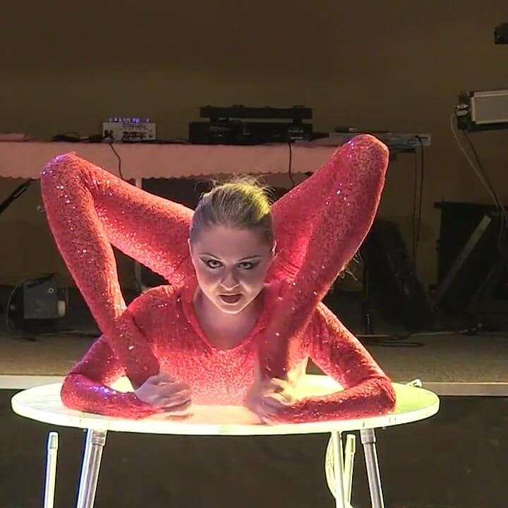 Meu show de contorção