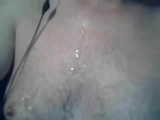 cum on my chest