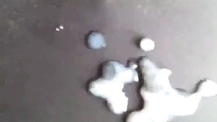 Ich spritze ab