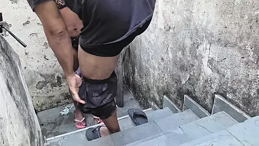Cheating on the stairs