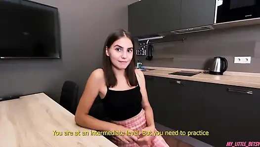 Я хотела выучить английский язык, но учитель соблазнил меня