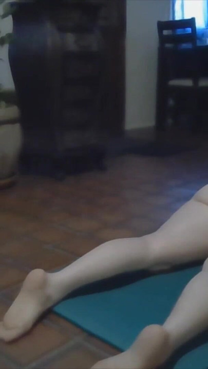 Powerful moment from "Classic Beauty Does Yoga"