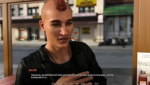 Werden sie ein rockstar: zwei heiße mädchen und zwei typen in der pizzeria ep 51