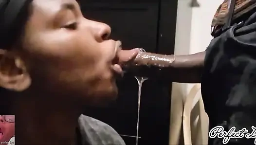 Perfect Lips-made Him Cum Before Work