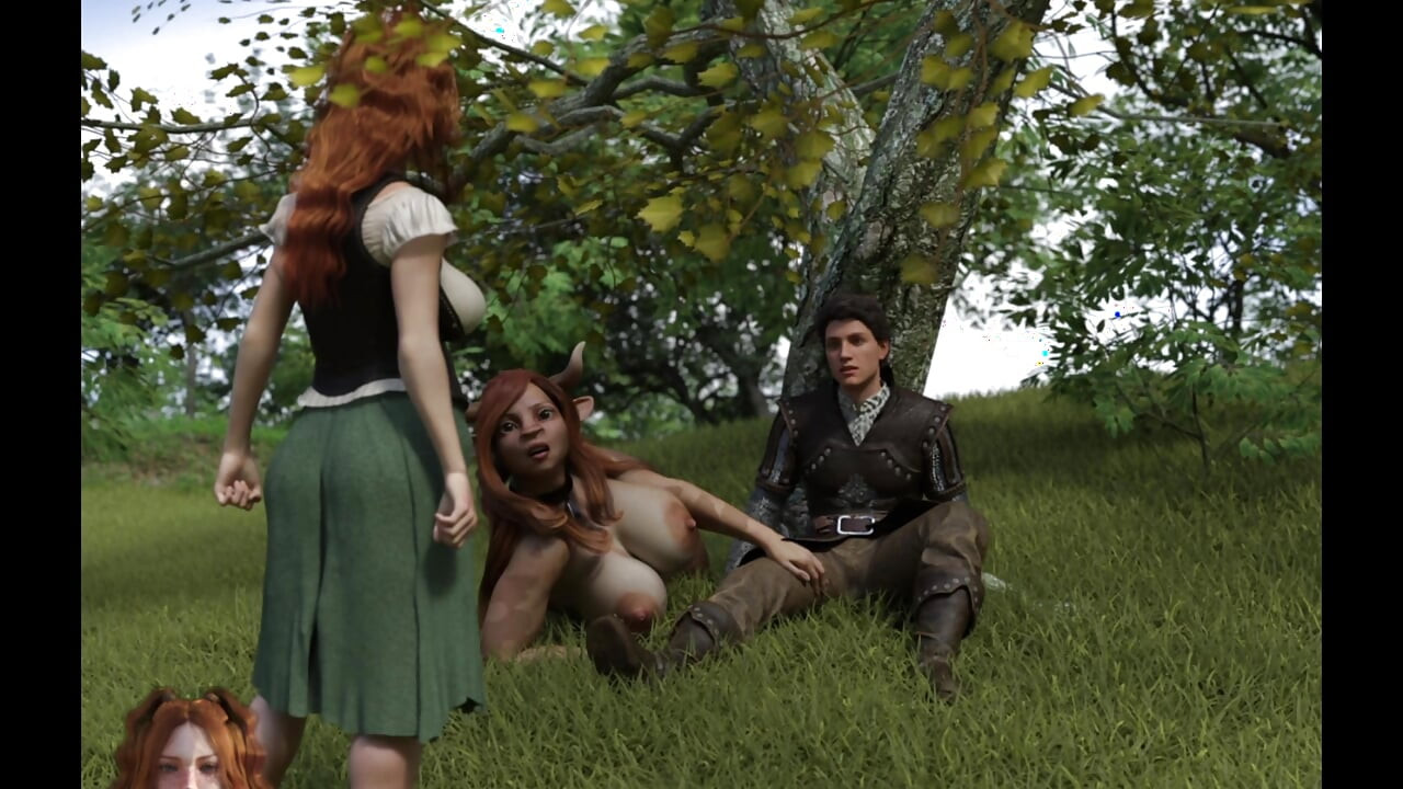 Sucking the Milky Tits of a Cow Girl