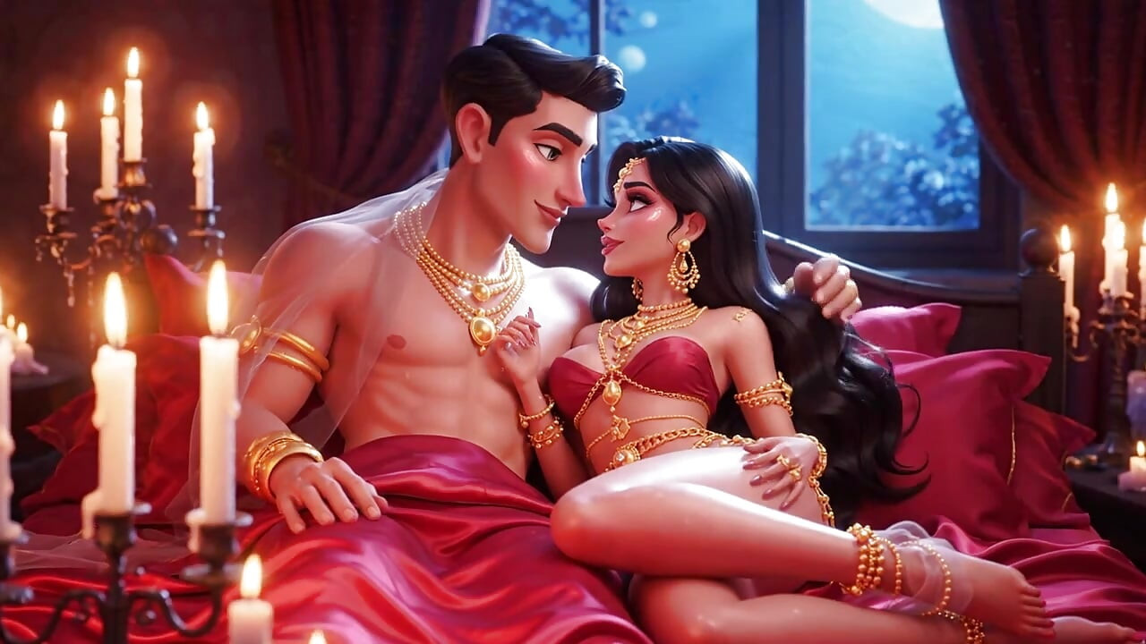 Moonlight Mein Desi Girl Ki Passionate Chudai - Heavy Jewellery Wali Randi
