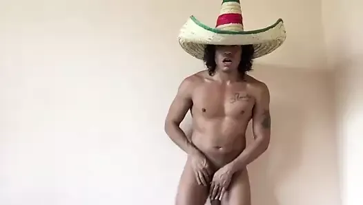 Мексиканец играет на своем аккордеоне, часть 2