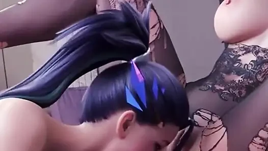 Hentai Anime League of Legends 3D Perfect Body