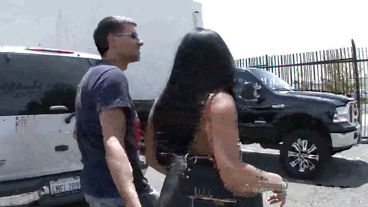 Very hot brunette with big tits slammed by a big cock