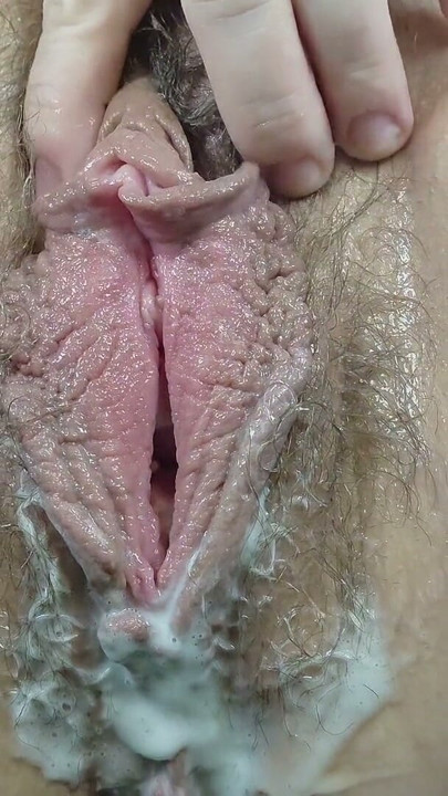MILF Creamy BBC Dildo Fuck - Vibrator Orgasm | Clip 2