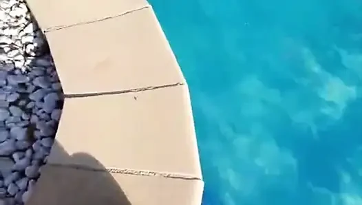 French Poolside Fantasy: Sexual Tension at the Pool.