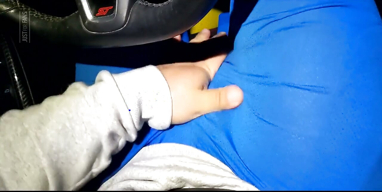 Playing with It as a Blob in the Car.