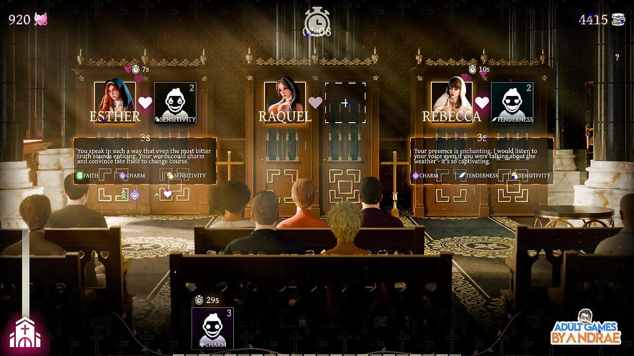 Sisters in Sin Gameplay Part 5 – Lust Gets Closer to Esther