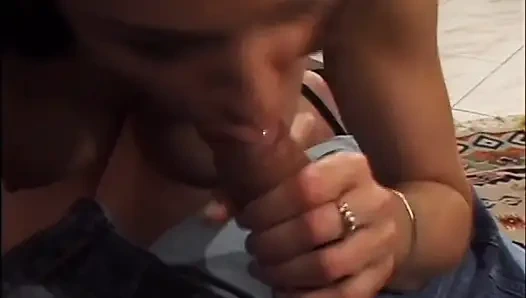 Busty brunette gets a tight assfuck