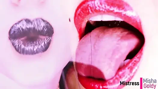 Black vs red seduction JOI