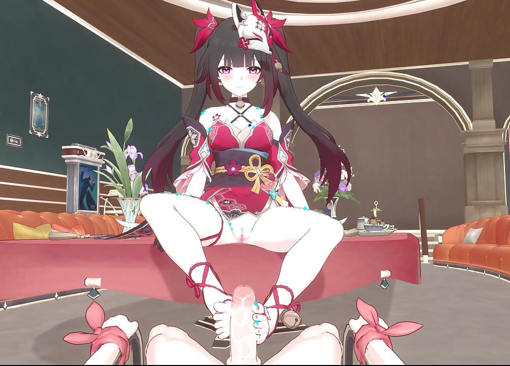 Honkai Star Rail - Sparkle X Caelus Страстен секс - 3D Хентай анимация