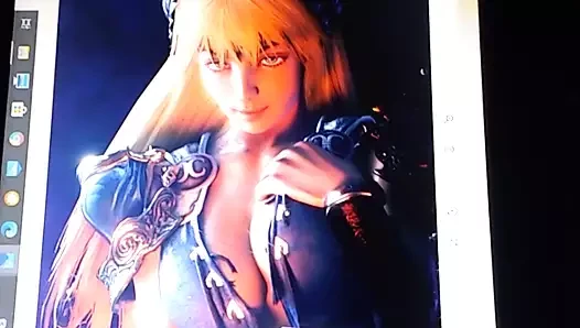Sophitia alexandra boşalıyor