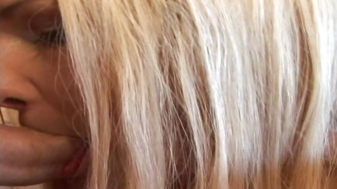 Blonde with amazing body slides on a hard cock until she gets a cream pie