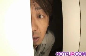 Aya with bee stings fucks her pussy with vibrator in front o