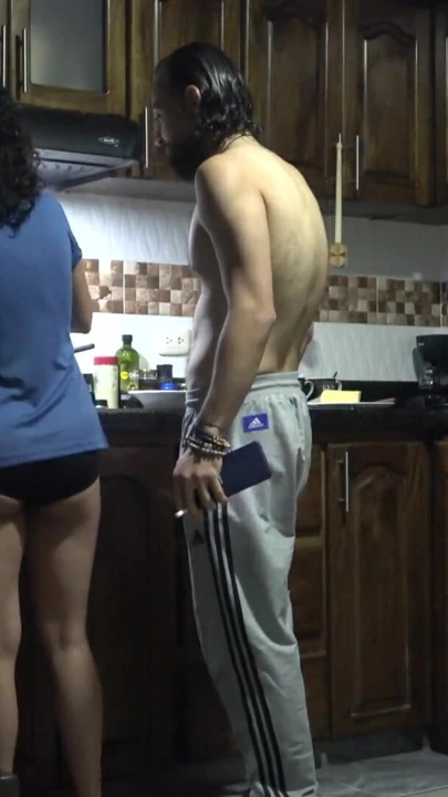 Casual moments at home, cooking, smoking and talking about anything. XattlaLust | Clip 2