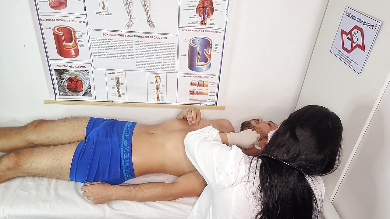 Nurse Makes Patient Have Very Hard Erection