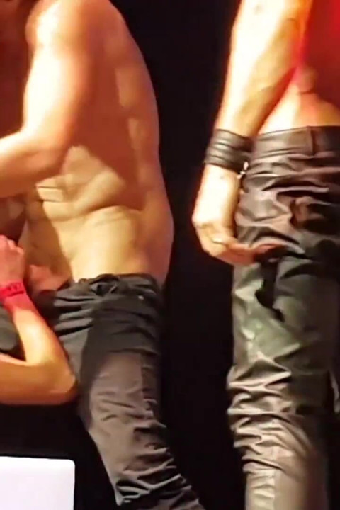 MugurPorn making show at erotic festival