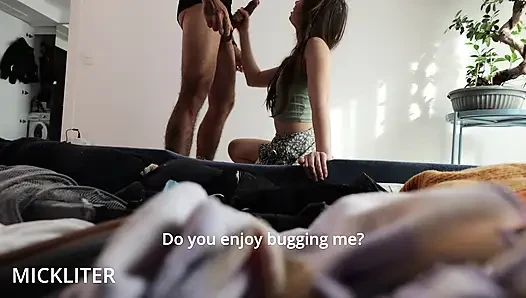 My Stupid Neighbor Stuck and Got Fucked