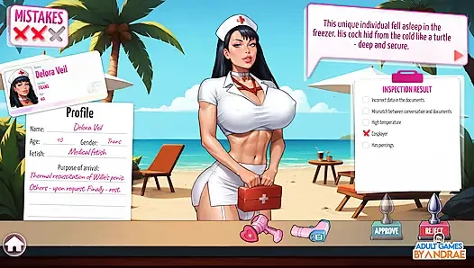 Ep3: Futa Zone: Walkthrough Kontrol Pantat Besar - hari ke-3 tanpa cosplayer