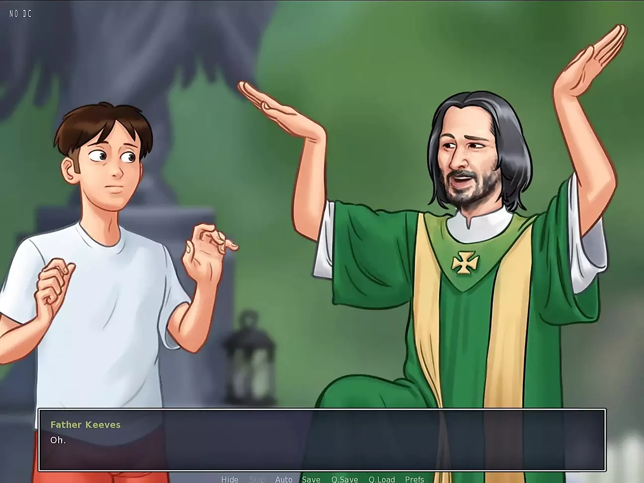 SUMMERTIME SAGA - PT.263 - KEANU PRIEST av MissKitTY2K