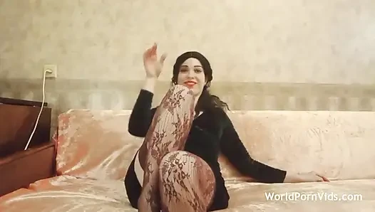 Dalya Gets Extra Pleasure Putting a Finger in Her Ass During Masturbation