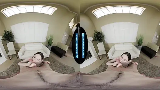 LETHAL HARDCORE VR - You Pound Your Cute Secretary In Her Stockings - Hazel Moore