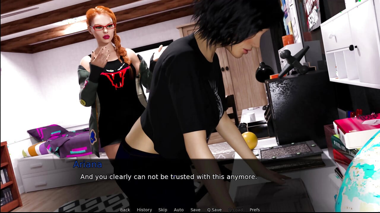Ariana Perverted Diary 2 Ariana Put a Butplug in Mj and Used a Dildo