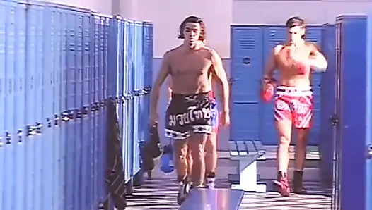 I Am a Young Muscle Jock and I Get Gangbanged Anal in the Shower by Hung Studs and Take Cum