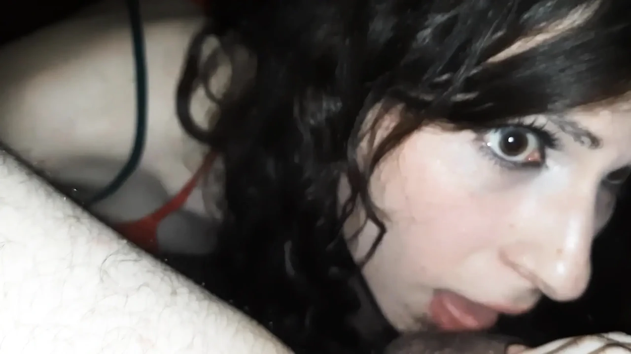 Sauna sissy slut got deepthroated and anal fucking like a good sex slave for BDSM