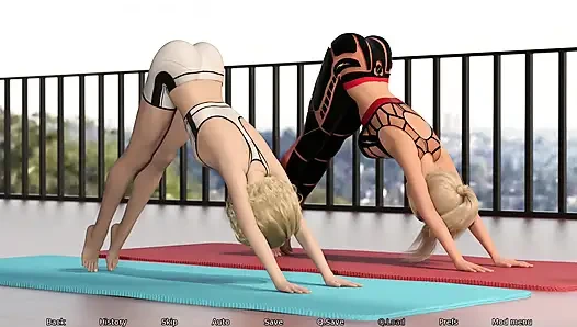 Inertia 1. Tenika & Inertia lagi asik mandi bareng-bareng.