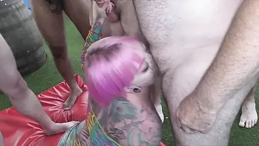 Pesta sperma bukkake asli vol 28 #2