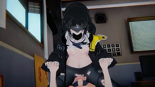 Arknights: Endfield Endmin полная коллекция: на улице, в видео от первого лица, двойное проникновение и анал (4K)