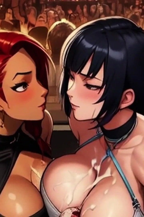 Büyük memeli güzel punk rockçılar mosh çukurunda yalanıyor ve sikiliyor