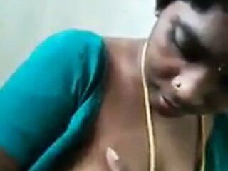 Checking my indian maids milky boobs