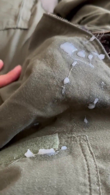 Thrilling moment from "Hot US army soldier jerking off his throbbing cock!!"