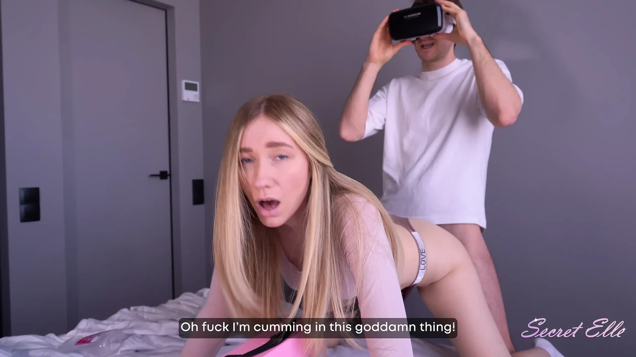 VR SLUT or STEPMOM? She ME INTO RAW CREAMPIE! (CAUGHT ON CAMERA)