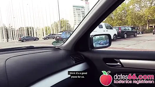 Hot & Risky Public Sex with Bratty Teen Slut from Berlin